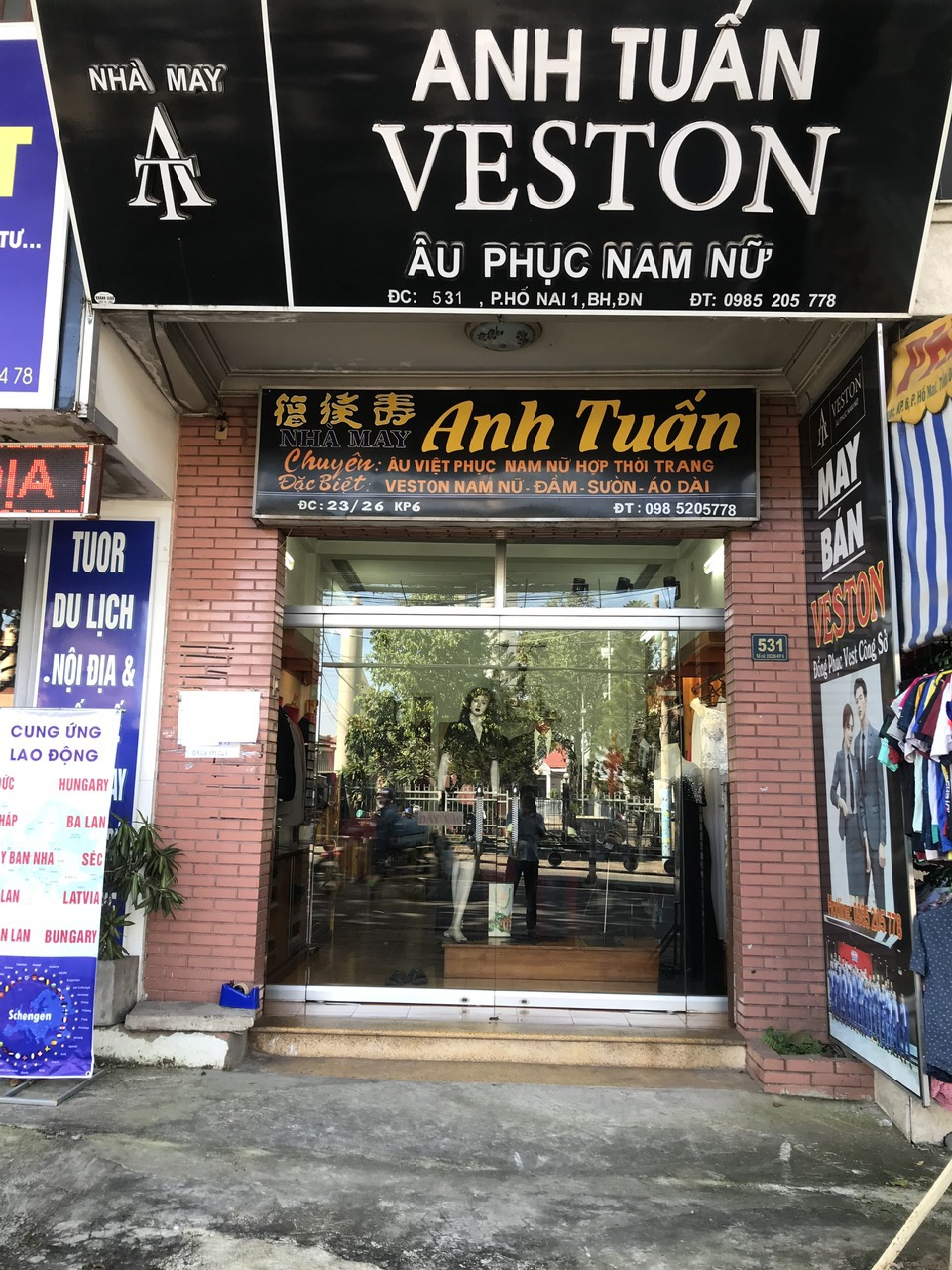 của hàng veston anh tuấn đồng nai